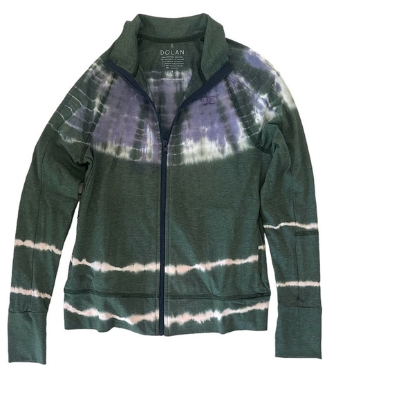 Dolan by Anthropologie- Tye-Dye Infra Cycle Hoodie + Jogger Sweat Pants, Size S - Picture 3 of 9